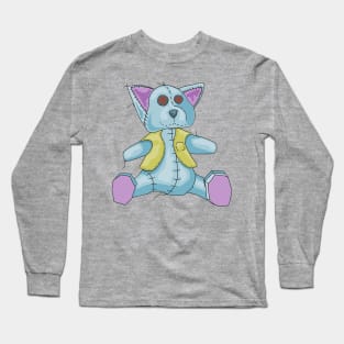 Tattered Cat Stuffie Long Sleeve T-Shirt